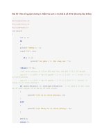 bài tập c   cho số nguyên dương n  kiểm tra xem n có phải là số chính phương hay không 