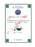 Giải pháp nâng cao động lực làm việc cho giảng viên tại trường đại học kinh tế   đại học huế 