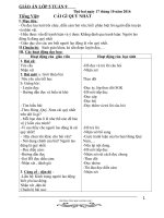 Giáo án tuần 9 lớp 5 giáo viên Tự Năm hoc 20162017