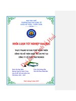 Thực trạng và giải pháp hoàn thiện công tác kế toán quản trị chi phí tại công ty cổ phần huetronics 