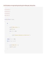 Các bài tập tìm kiếm và liệt kê trong ngôn ngữ lập trình c   bài 7 