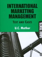 2008   international marketing management   mathur 