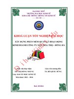 Xây dựng phần mềm quản lý hoạt động kinh doanh công ty may hòa thọ   đông hà 