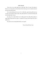 Ứng dụng mô hình SERVQUAL đánh giá chất lượng dịch vụ truyền hình cáp của tổng công ty truyền hình cáp VIệt nam tại khu vực thành phố hà nội 