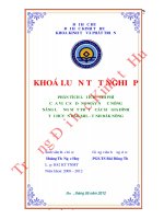Phân tích lợi ích   chi phí của việc sử dụng máy nước nóng năng lượng mặt trời ở các hộ gia đình tại huyện đăk mil   tỉnh đăk nông 
