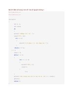 Đếm số lượng “ước số” của số nguyên dương n 