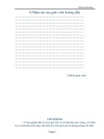 Đồ án môn học Thiết kế cung cấp điện cho phân xưởng CKCT và CNC