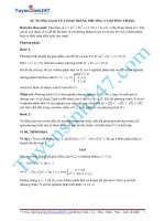 su tuong giao cua ham trung phuong va duong thang