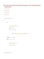 Cho mảng 1 chiều các số nguyên, hãy tìm giá trị đầu tiên nằm trong khoảng x, y cho trước  nếu mảng không có giá trị thỏa điều kiện trên thì trả về  1 