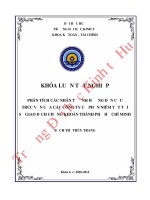 Phân tích các nhân tố ảnh hưởng đến cấu trúc vốn của các công ty cổ phần niêm yết tại sở giao dịch chứng khoán thành phố hồ chí minh 