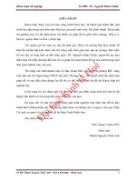 Đánh giá quy trình kiểm soát nội bộ hoạt động cho vay của khách hàng doanh nghiệp tại ngân hàng TMCP sài gòn thương tín   chi nhánh huế 