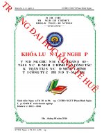 Vận dụng chuẩn mực kế toán số 03   tài sản cố định hữu hình vào công tác kế toán tài sản cố định hữu hình tại công ty cổ phần dệt may huế 