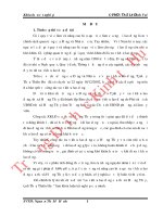 XKLĐ của thị xã hương thủy, tỉnh thừa thiên huế trong giai đoạn hiện nay 