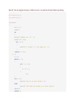 bài tập c   cho số nguyên dương n  kiểm tra xem n có phải là số hoàn thiện hay không 