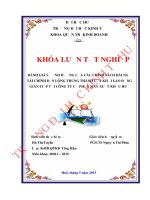 Đánh giá sự ảnh hưởng của các chính sách đãi ngộ tài chính đến lòng trung thành của khối lao động gián tiếp tại công ty cổ phần may xuất khẩu huế 