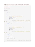 bài tập c    cho 2 số nguyên dương a và b  hãy tìm ước chung lớn nhất của 2 số này  