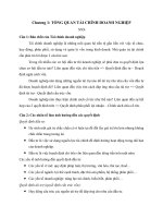 Lý thuyết tài chính doanh nghiệp