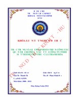 Thực trạng và giải pháp hoàn thiện công tác quản trị chi phí sản xuất tại công ty TNHH một thành viên thuốc lá thanh hoá 