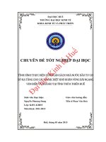 Tình hình thực hiện vốn ngân sách nhà nước đầu tư cơ sở hạ tầng cho các xã đặc biệt khó khăn vùng bãi ngang ven biển và hải đảo tại tỉnh thừa thiên huế 