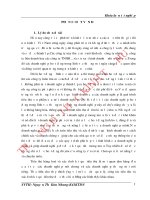 Kế toán tiêu thụ và xác định kết quả kinh doanh tại công ty cổ phần xây lắp và thương mại 