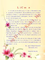 Thực trạng hoạt động tín dụng tại ngân hàng chính sách xã hội thừa thiên huế 