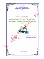 Đánh giá tình hình quản lý và sử dụng đất nông nghiệp trên địa bàn huyện hà trung, tỉnh thanh hoá 
