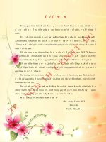 Phân tích ảnh hưởng của văn hóa doanh nghiệp đến sự cam kết gắn bó với tổ chức của nhân viên tại công ty cổ phần in và dịch vụ thừa thiên huế 