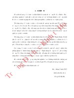 Ứng dụng mô hình ARIMA trong dự báo chỉ số VN index” 