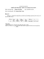 TTính toán thiết kế hệ thống ly hợp oto máy kéo (kèm bản vẽ)