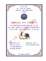 Giải pháp nâng cao hiệu quả hoạt động xuất khẩu nông sản tại công ty trách nhiệm hữu hạn thương mại và dịch vụ việt hưng 