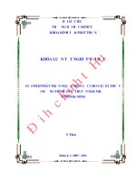 Giải pháp phát triển nguồn nhân lực cho các xã thuộc chương trình 135 tại huyện đăk mil tỉnh đăk nông 