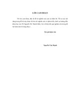 Luận văn thạc sỹ  Nâng cao chất lượng KTV của Kiểm toán Nhà nước Việt Nam