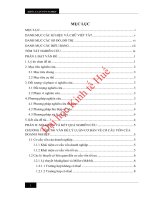 Xác định cơ cấu vốn tối ưu cho nhóm công ty thuộc ngành thép trên sàn giao dịch chứng khoán thành phố hồ chí minh trong giai đoạn 2010   2014 