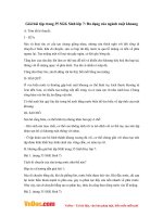 Giải bài tập trang 35 SGK Sinh lớp 7: Đa dạng của ngành ruột khoang