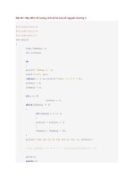 bài tập c  hãy đếm số lượng chữ số lẻ của số nguyên dương n 