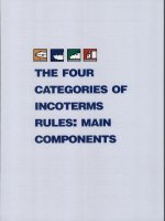 Part 3   the four categories of the incoterms rules 