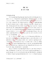 Thực trạng và giải pháp nâng cao chất lượng cho vay tại ngân hàng thương mại cổ phần ngoại thương việt nam   chi nhánh huế qua ba năm 2007 2009 