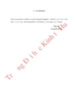 Thực trạng hoạt động KSNB chu trình bán hàng tại công ty cổ phần long thọ thừa thiên huế 