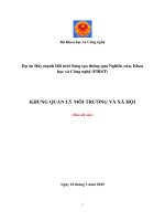 Dự án Đẩy mạnh Đổi mới Sáng tạo thông qua Nghiên cứu, Khoa học và Công nghệ (FIRST)