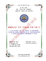 VẬN DỤNG CHUẨN mực kế TOÁN số 14 – DOANH THU và THU NHẬP KHÁC vào CÔNG tác kế TOÁN DOANH THU 