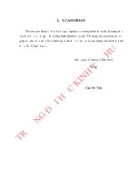 Hoạt động thanh toán không dùng tiền mặt tại ngân hàng thương mại cổ phần côngthương việt nam  chi nhánh huế 