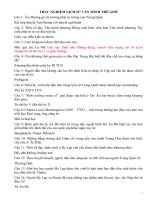 trac nghiem lich su van minh the gioi