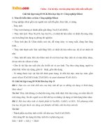 Giải bài tập trang 83 SGK Hóa học lớp 11: Công nghiệp Silicat