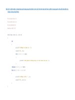 Ta định nghĩa 1 mảng được gọi là dạng song, khi phần tử có trị số i lớn hơn hoặc nhỏ hơn 2 phần tử xung quanh  hãy viết hàm kiểm tra mảng có dạng sóng không 