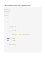Tính tổng các giá trị lớn hơn giá trị đứng liền trước nó trong mảng 1 chiều các số thực 