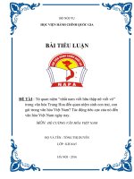 Từ quan niệm “nhất nam viết hữu thập nữ viết vô” trong văn hóa Trung Hoa đến quan niệm sinh con trai, con gái trong văn hóa Việt Nam? Tác động tiêu cực của nó đến văn hóa Việt Nam ngày nay.