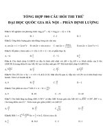 500 câu thi thử môn toán phần tư duy định lượng