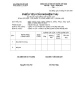 Phieu yeu cau nghiem thu 