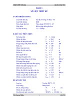 ĐỒ ÁN THIẾT KẾ CẦU Trụ đặc bê tông cốt thép – T5 Loại hình móng: Khối Tiêu chuẩn thiết kế Tiêu chuẩn 22TCN272 - 05 Nhịp dầm: Đỡ hai nhịp dầm giản đơn Vật liệu bê tông f’c = 35Mpa