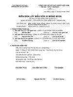 Bien ban lay mau vua XM m100 